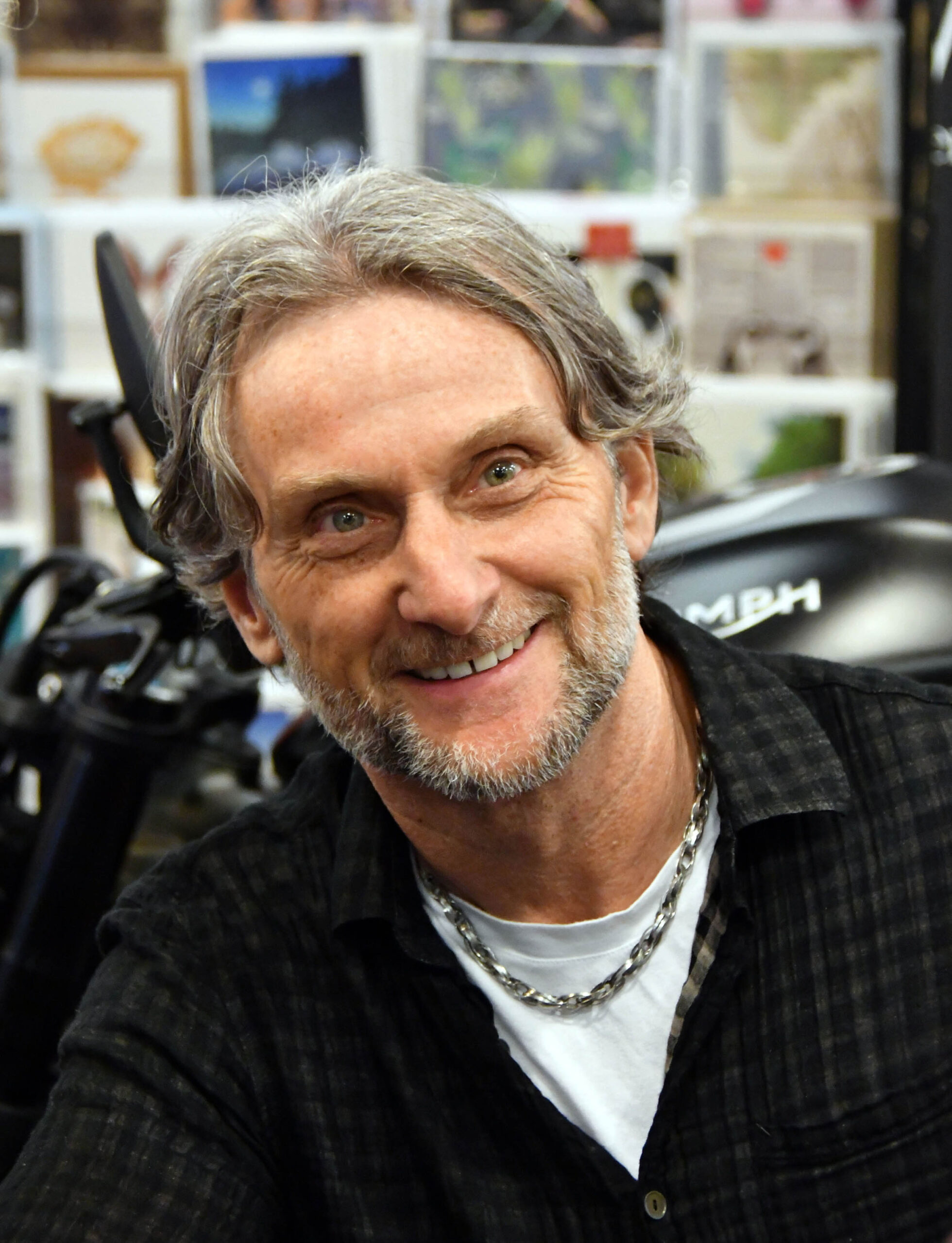 Carl Fogarty smiling