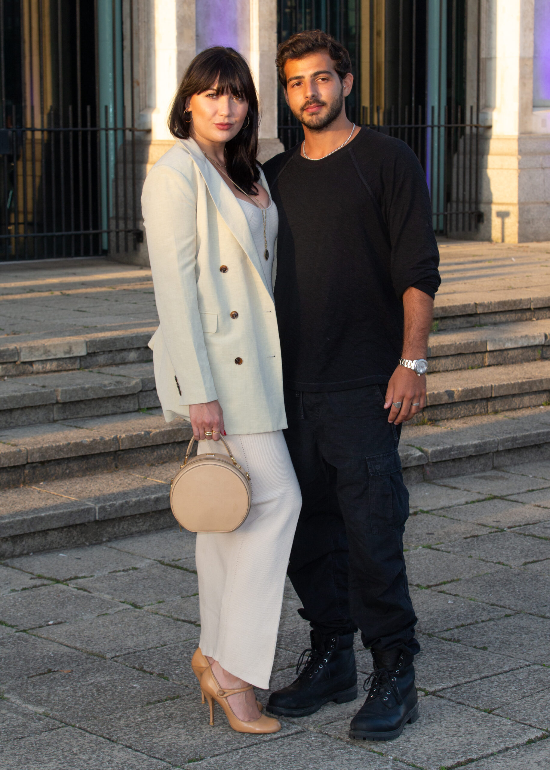 Daisy Lowe and Jordan Saul 