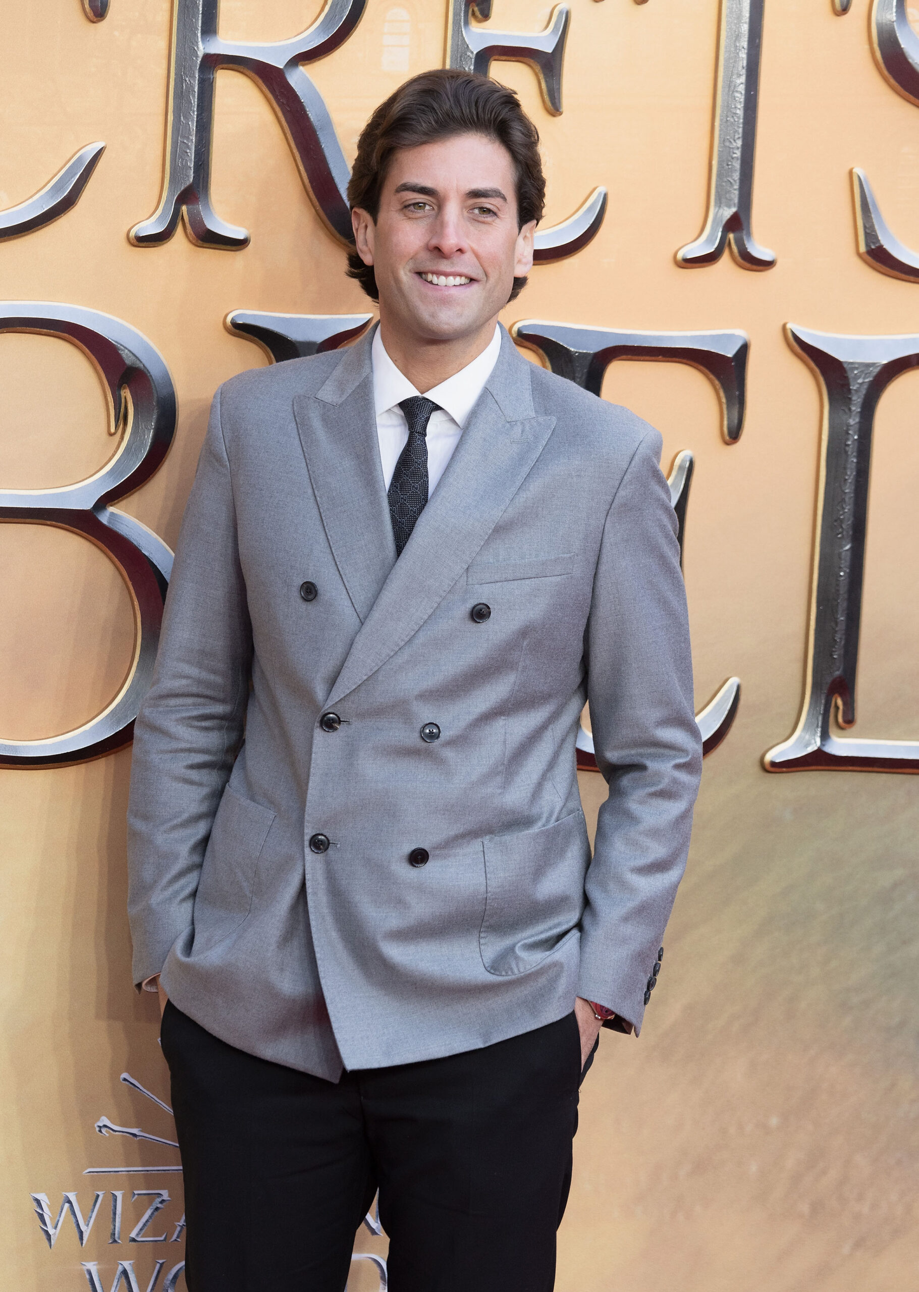 James Argent on the red carpet