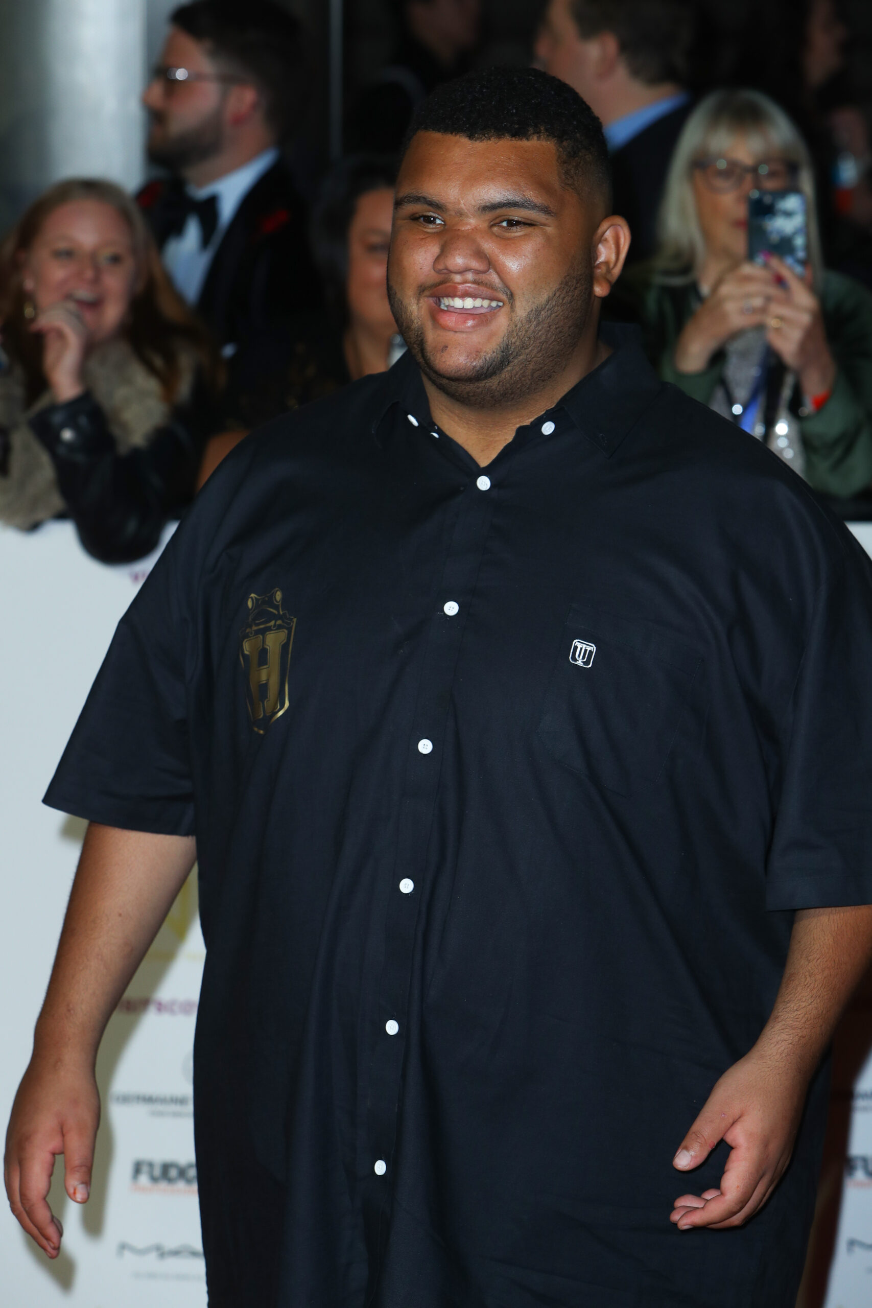 Harvey Price on red carpet 