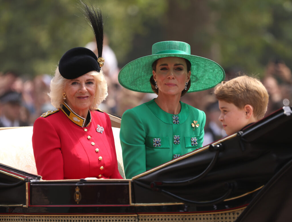 Queen Camilla and Kate Middleton at Trooping the Colour 2023 