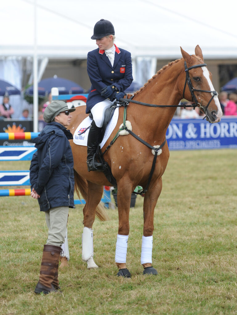 Princess Anne and Zara Tindall in 2011