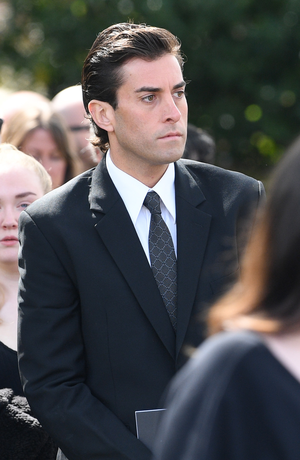 James Argent in black suit 