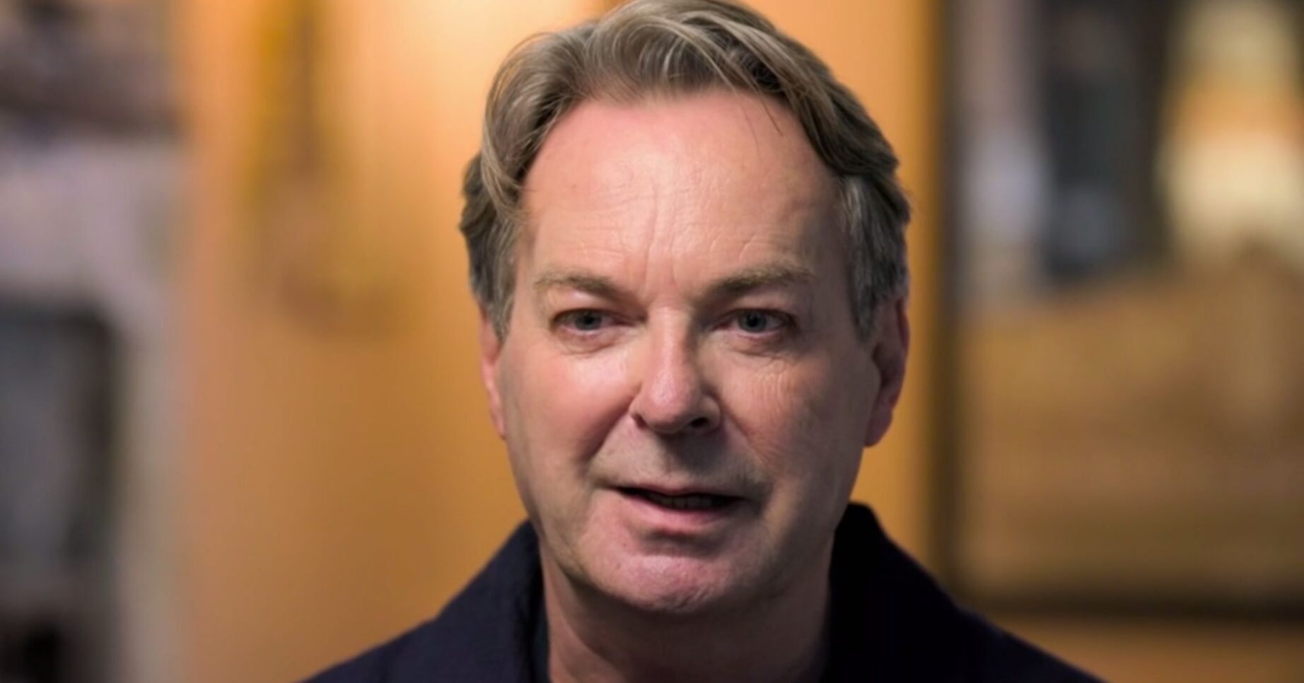 Julian Clary faces the camera