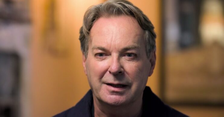 Julian Clary faces the camera