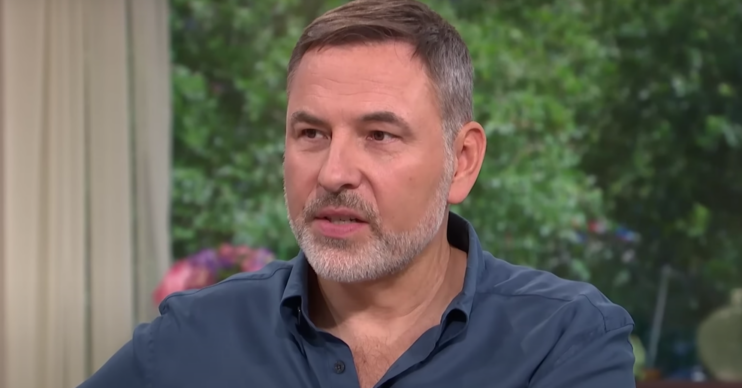 David Walliams looks serious