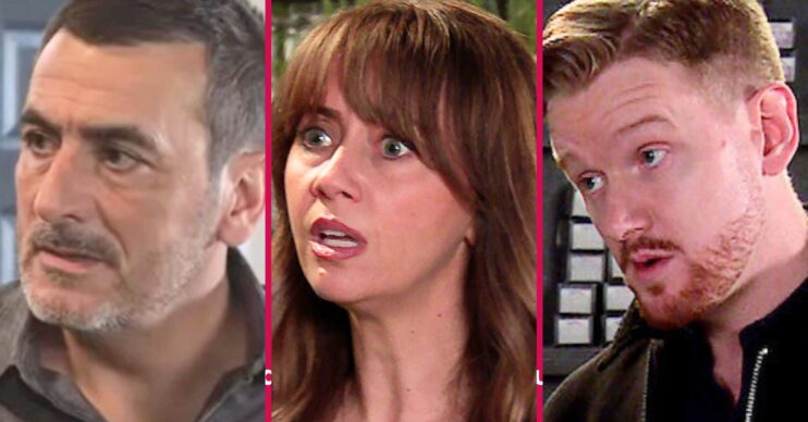 Coronation Street's Peter, Maria, Gary