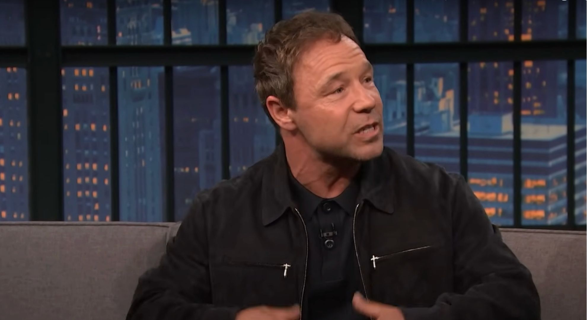 Stephen Graham on a talkshow 