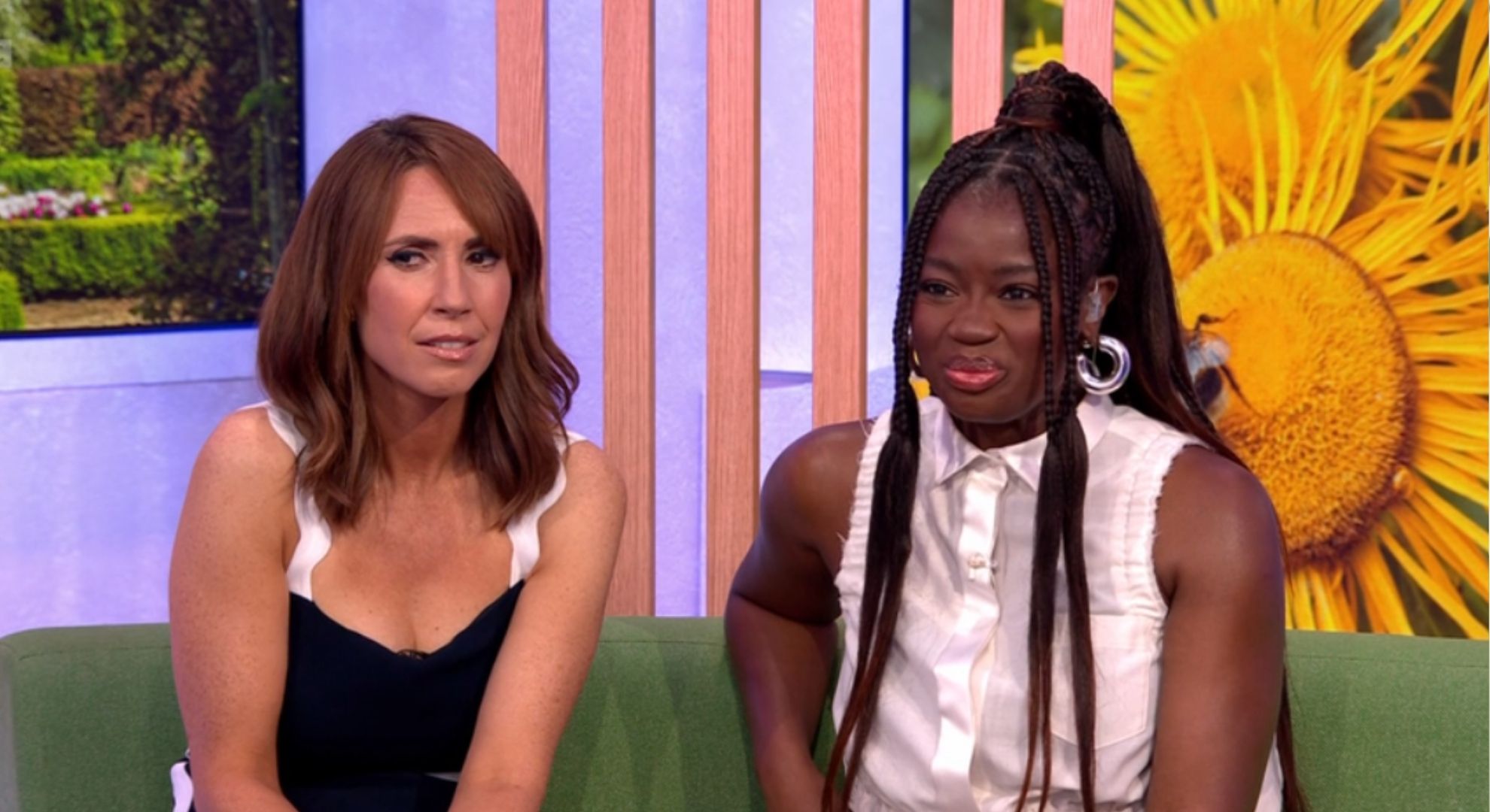 Alex Jones and Clara Amfo hosting The One Show