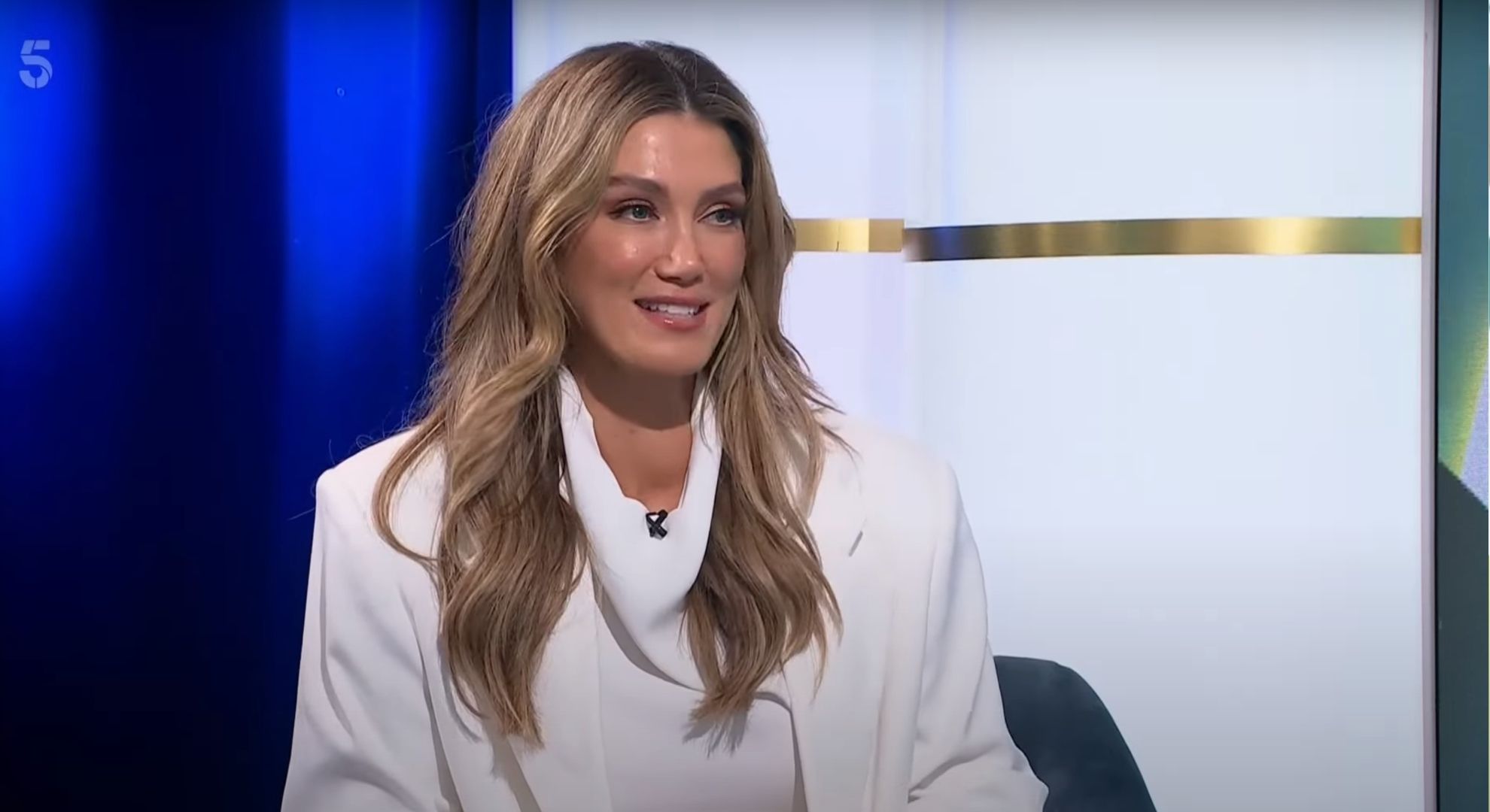 Delta Goodrem on the news 