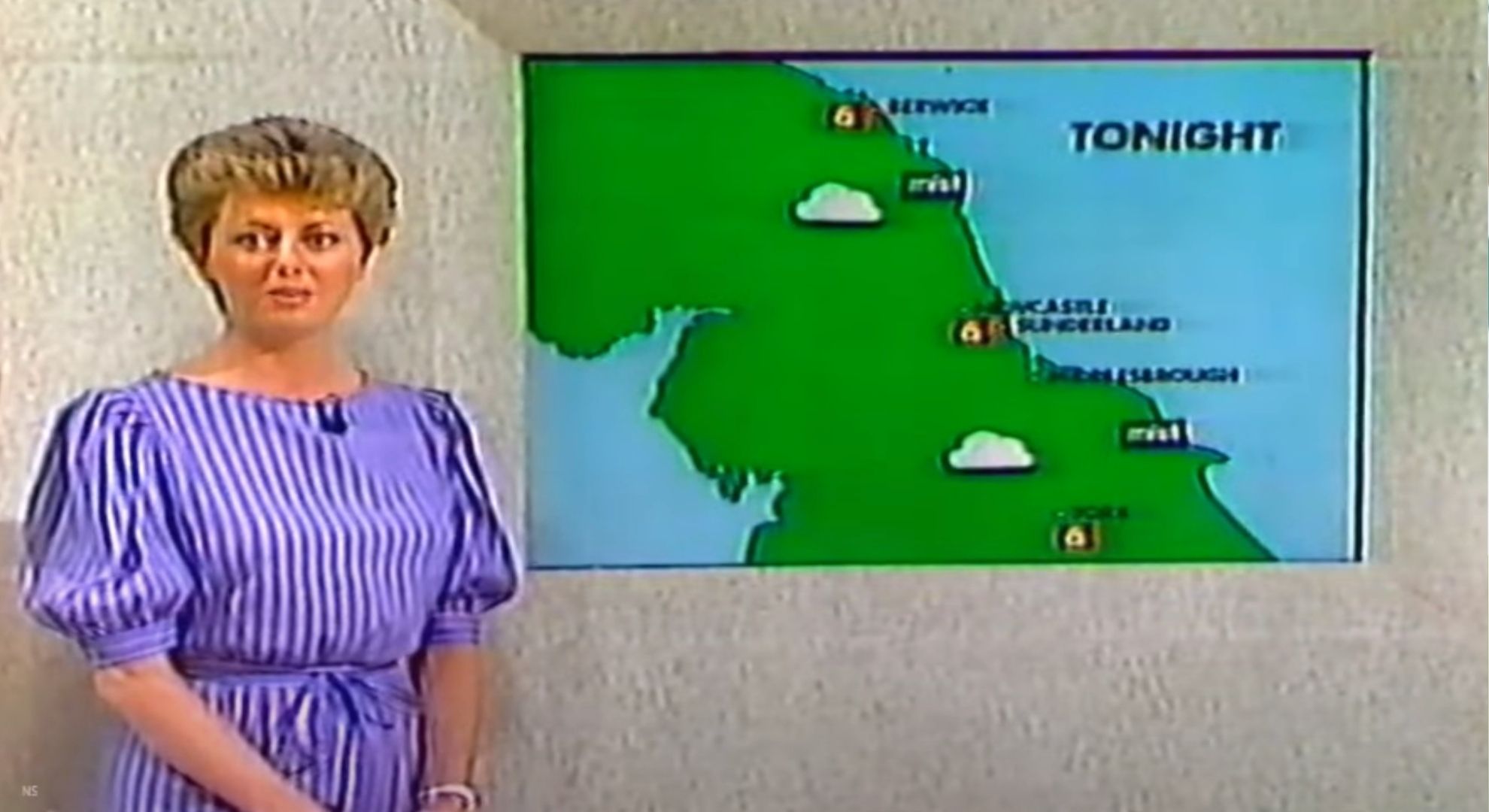 Wincey Willis presenting the weather 