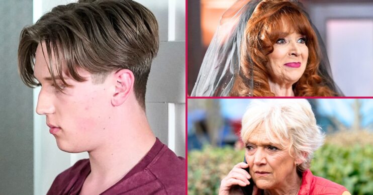 EastEnders' Joel, Elaine, Jean