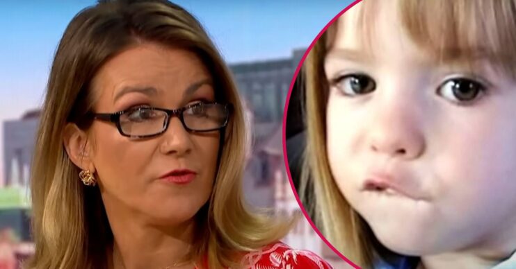 Susanna Reid speaking on GMB / Madeleine McCann