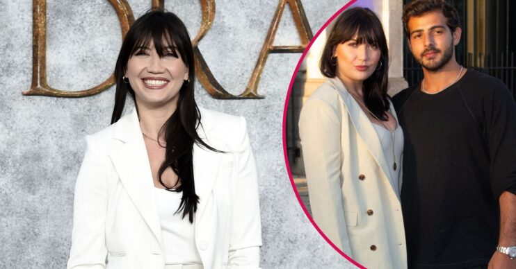 Daisy Lowe smiling / Daisy Lowe and Jordan posing