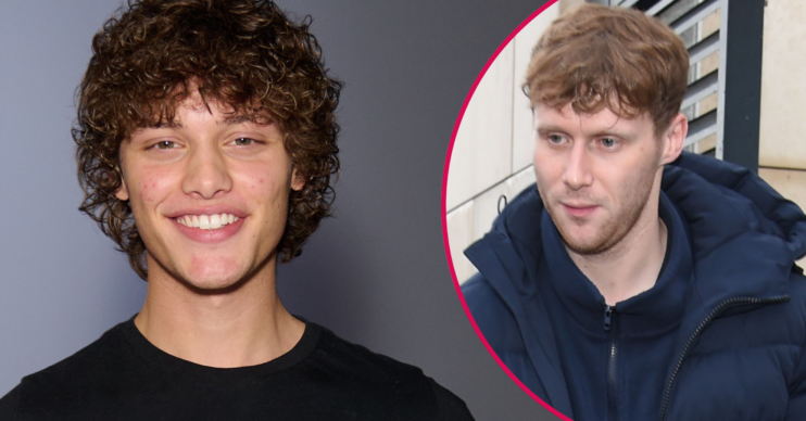 Bobby Brazier smiling and Jamie Borthwick