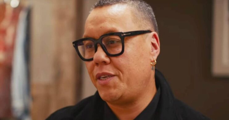Gok Wan appears despondent