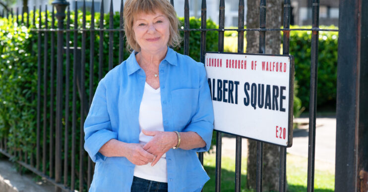 Julie Bates in an EastEnders publicity picture