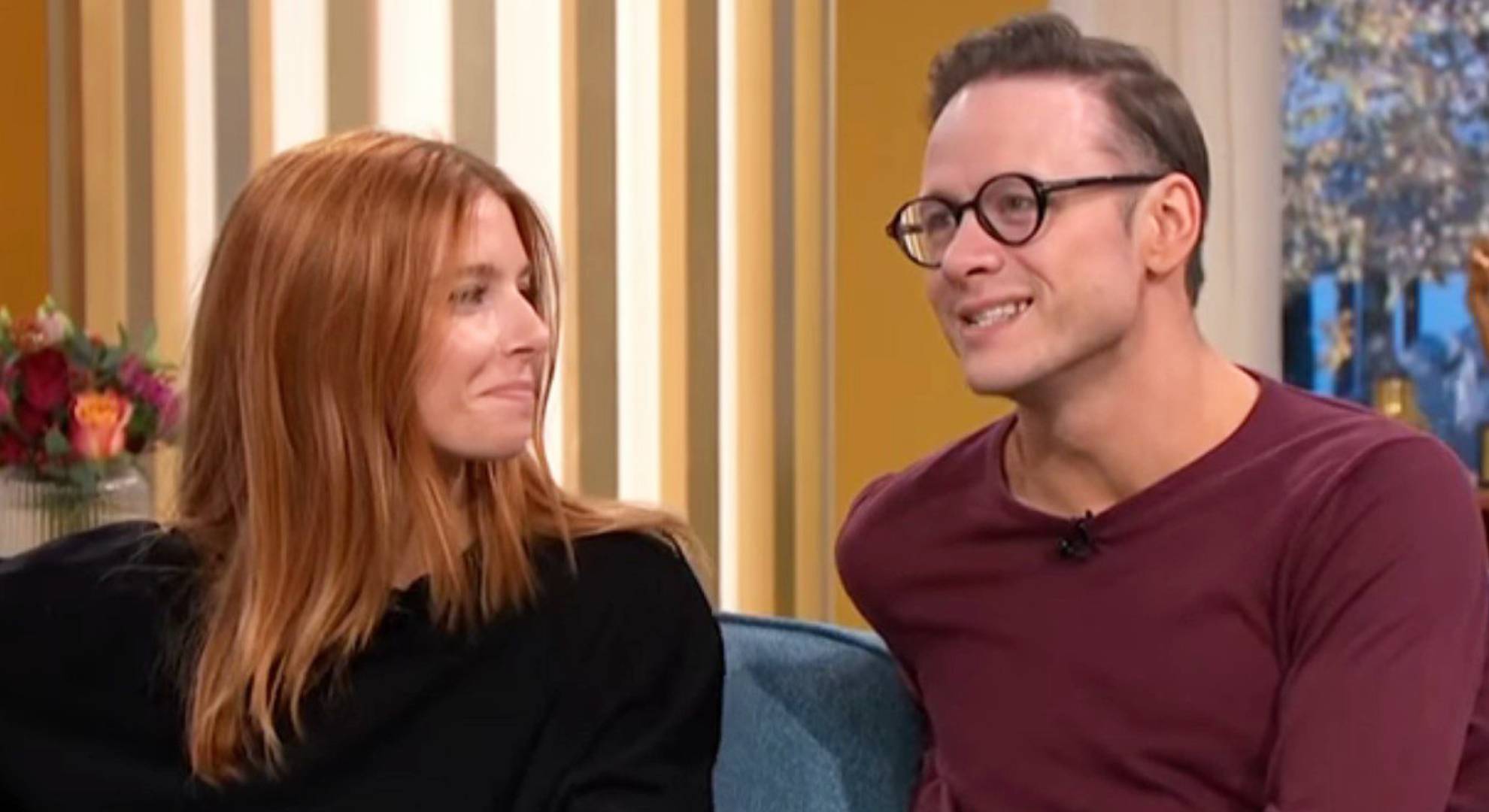 Stacey Dooley looks at Kevin Clifton