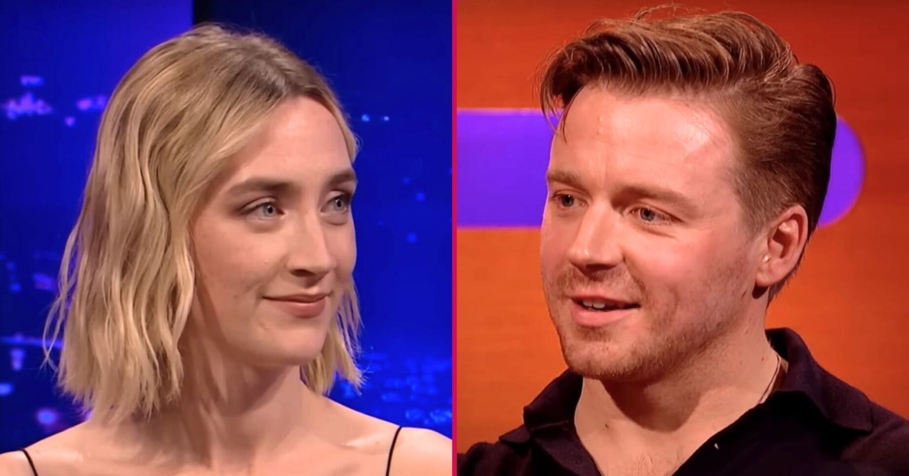 Saoirse Ronan and Jack Lowden
