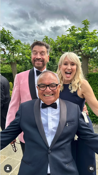 Nick Knowles, Nicki Chapman and Billy from DIY SOS