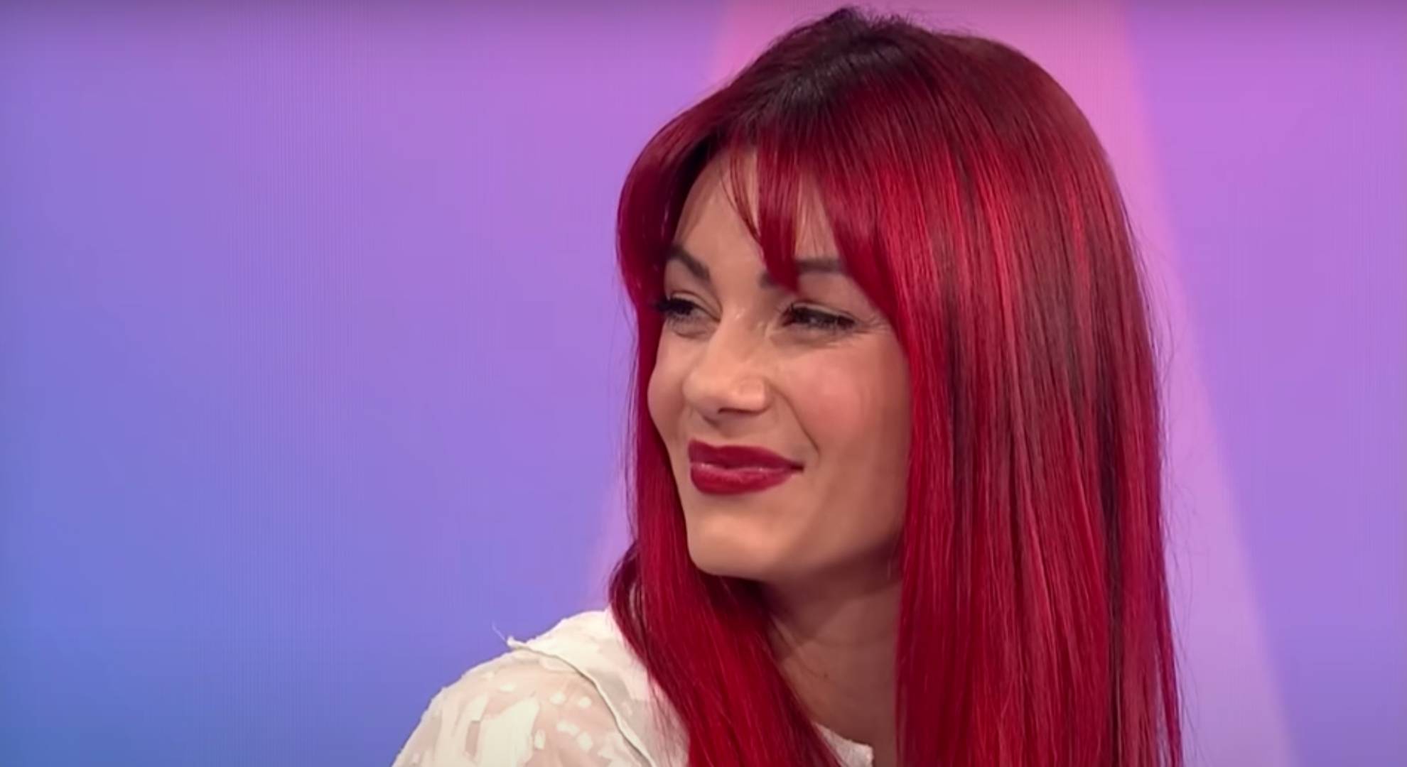 Dianne Buswell smiles
