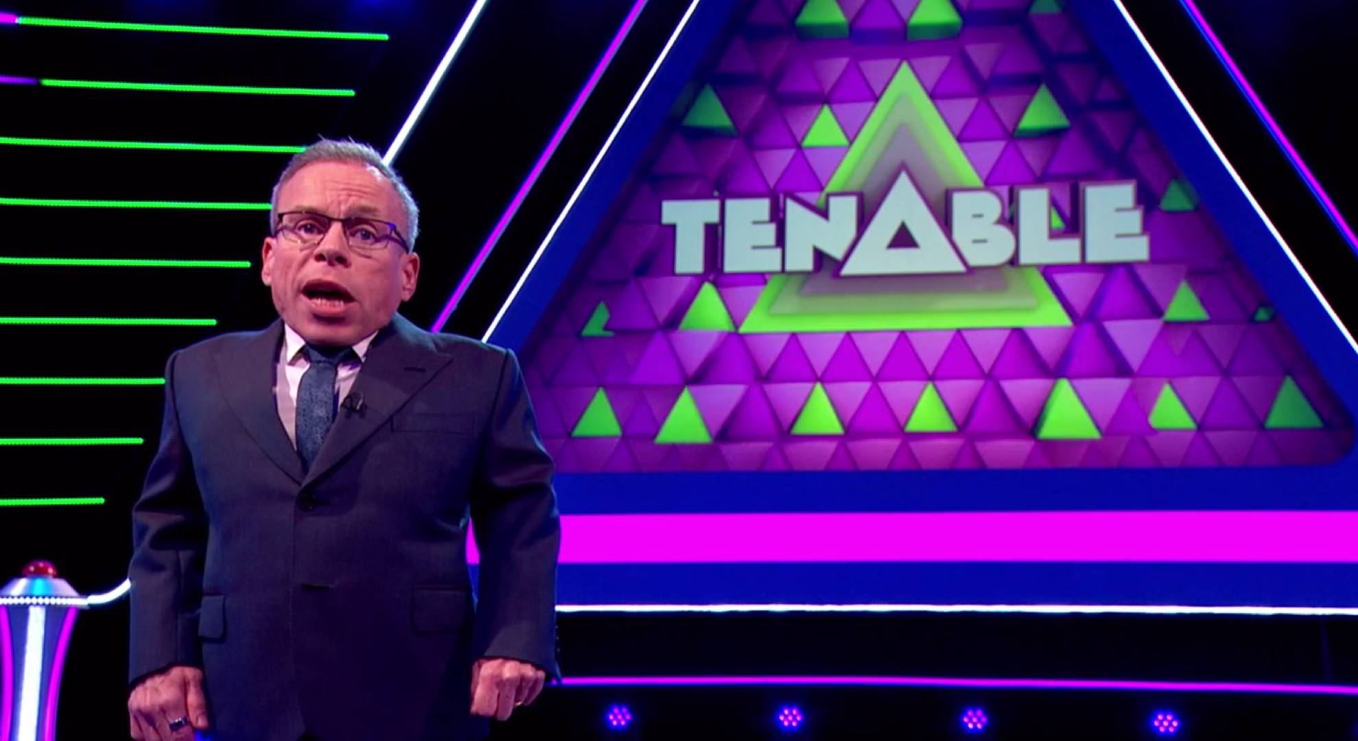 Tenable host looks at camera