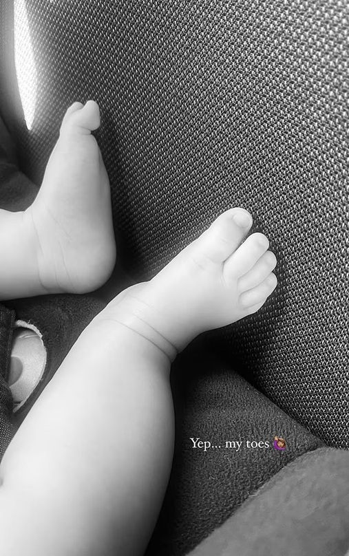 Baby Palma's feet