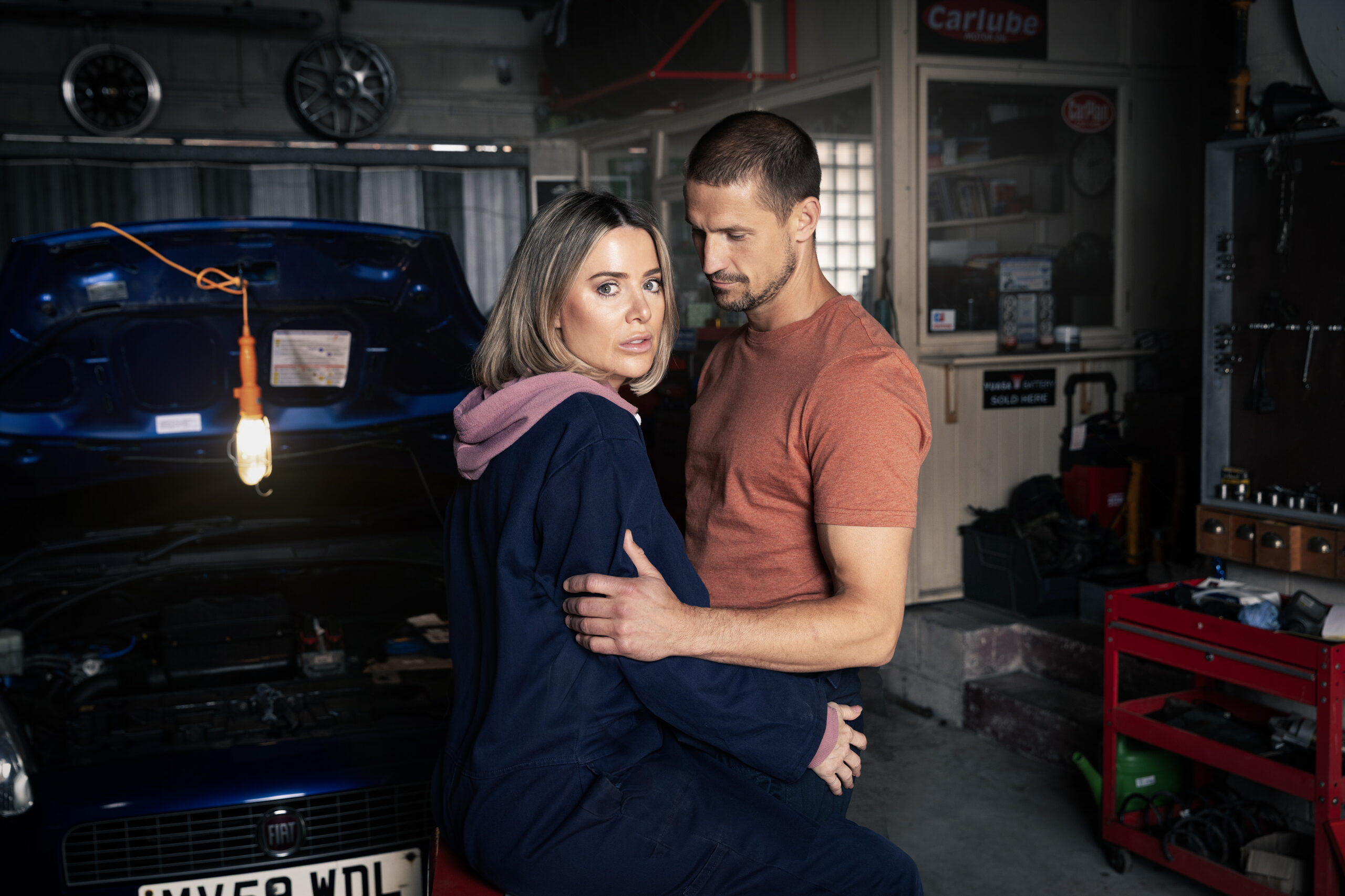 Coronation Street's Abi and Carl promo photo