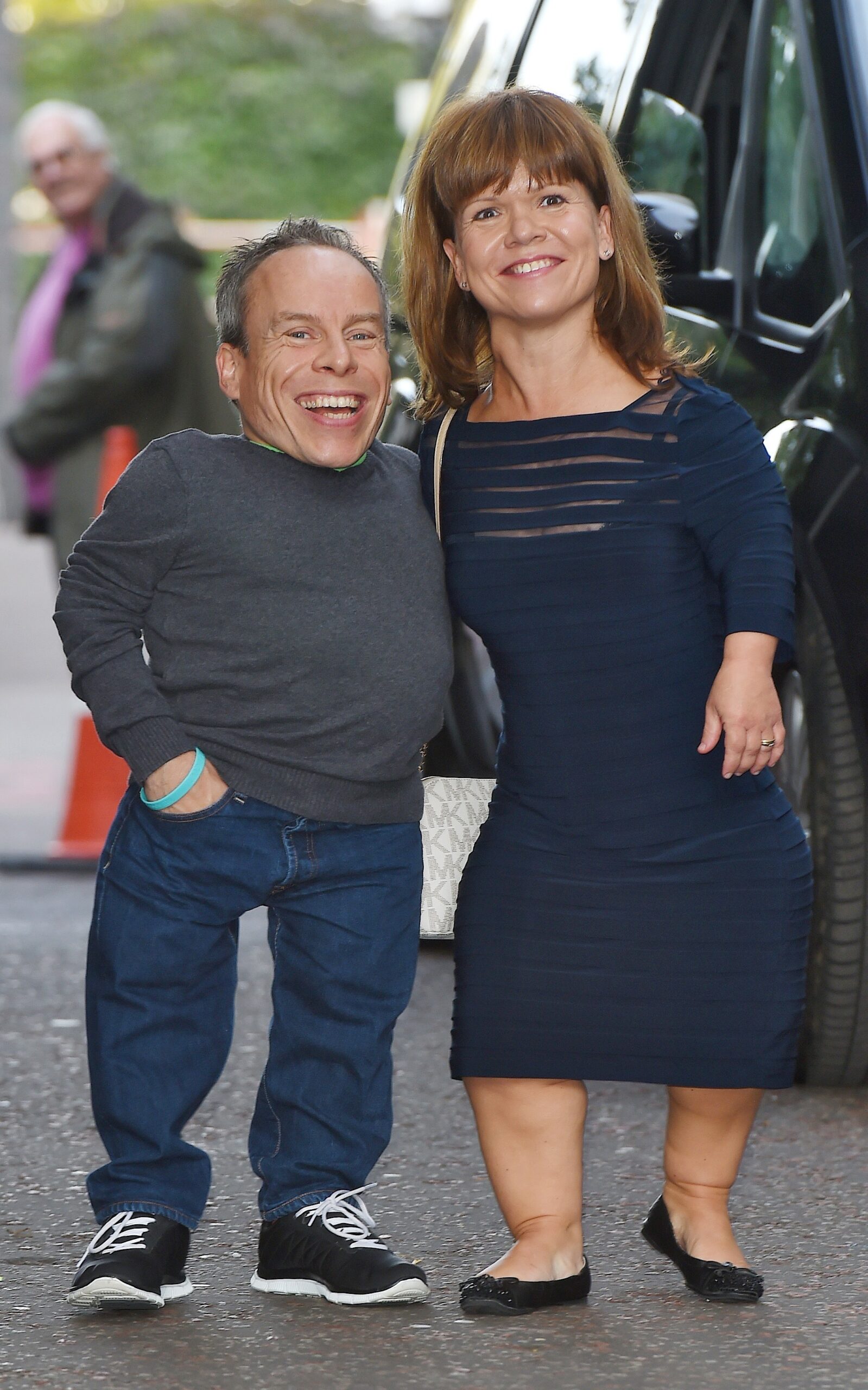 Warwick Davis and late wife