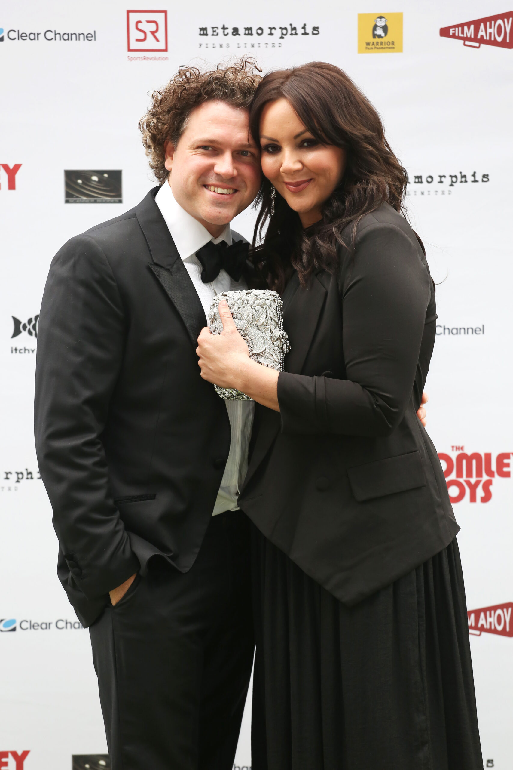 Jack McManus and Martine McCutcheon smiling