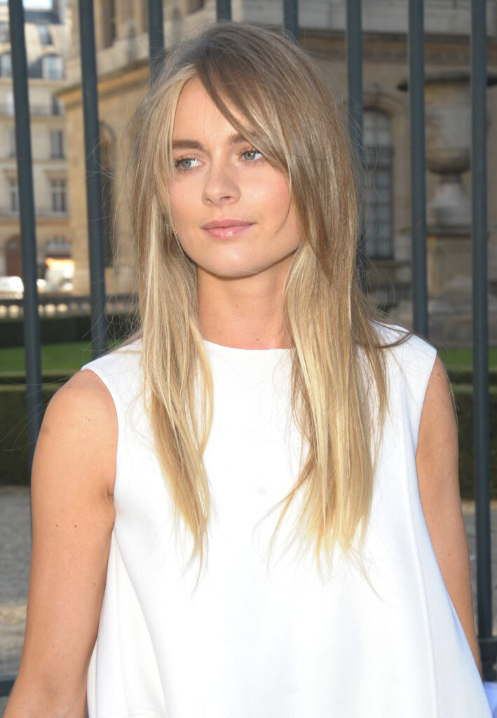 Cressida Bonas wearing a white top 
