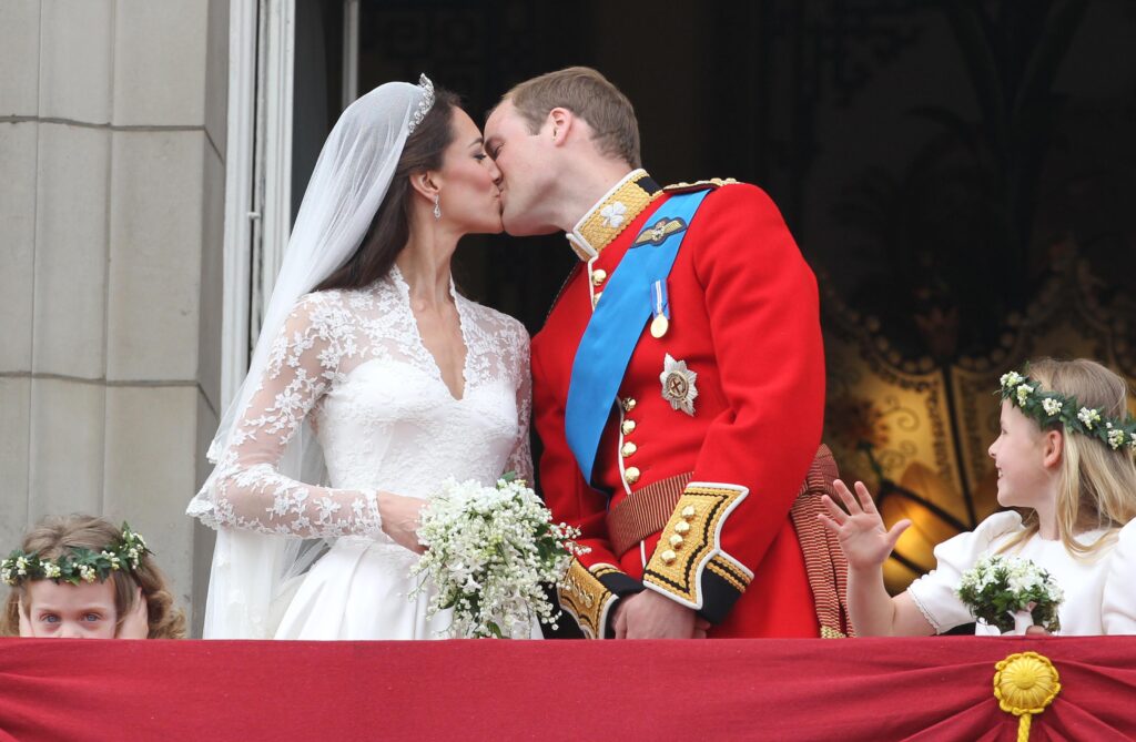 William and Kate wedding day