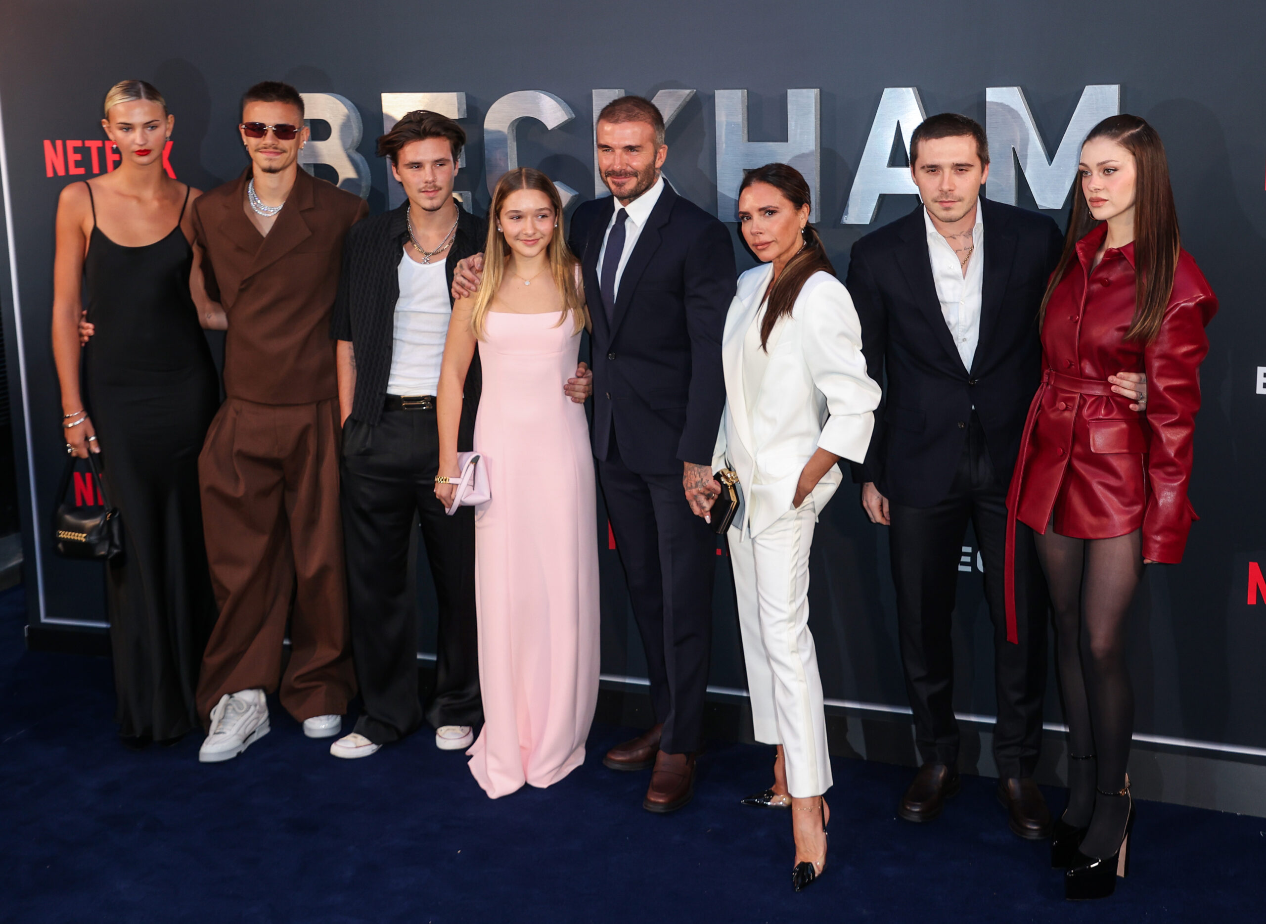 The Beckham family