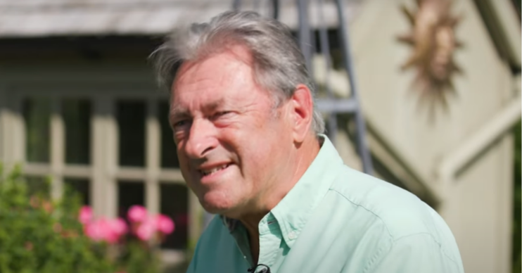 Alan Titchmarsh in the garden