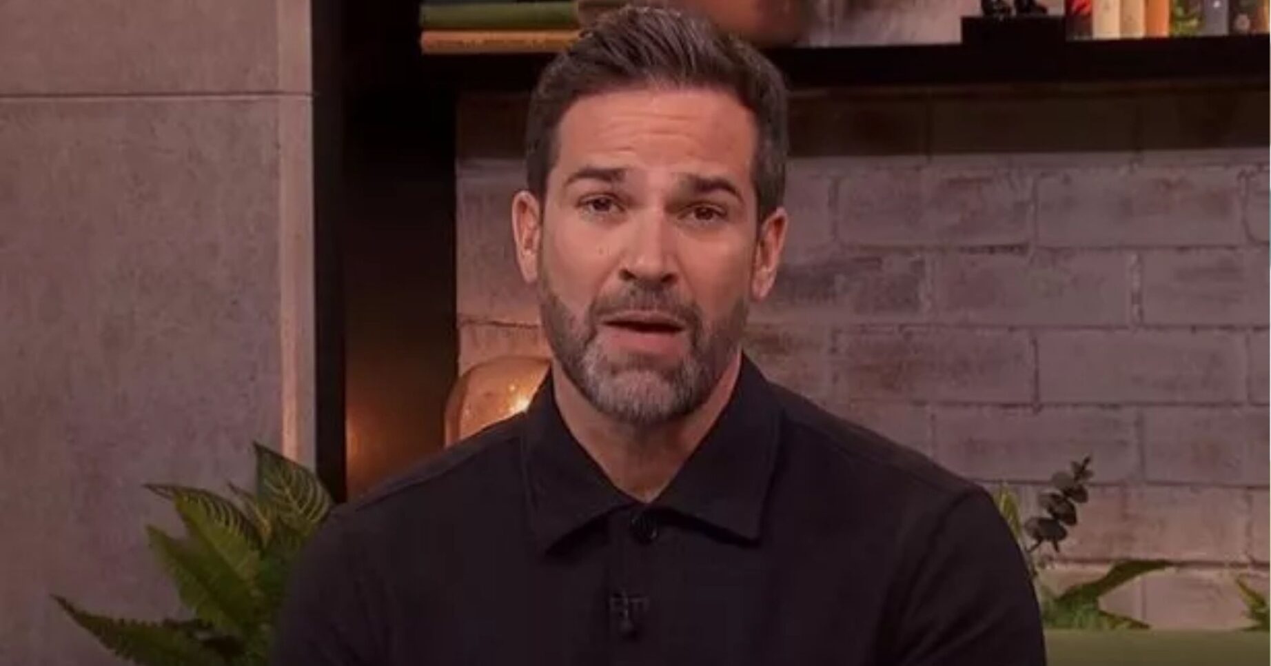 Gethin Jones looking in front