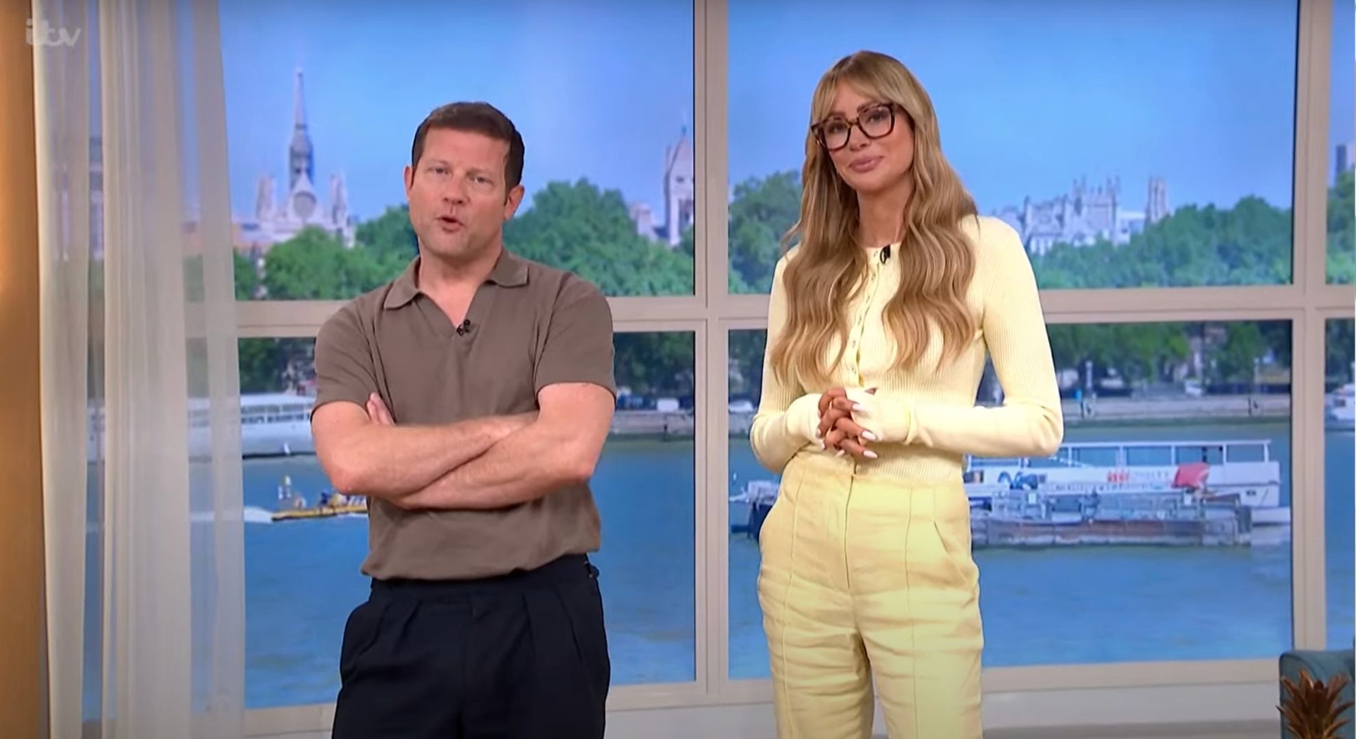 Dermot O'Leary and Olivia Attwood on This Morning 