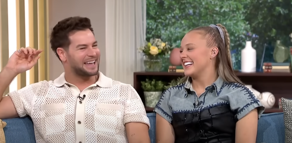 Chris Hughes and JoJo Siwa on This Morning