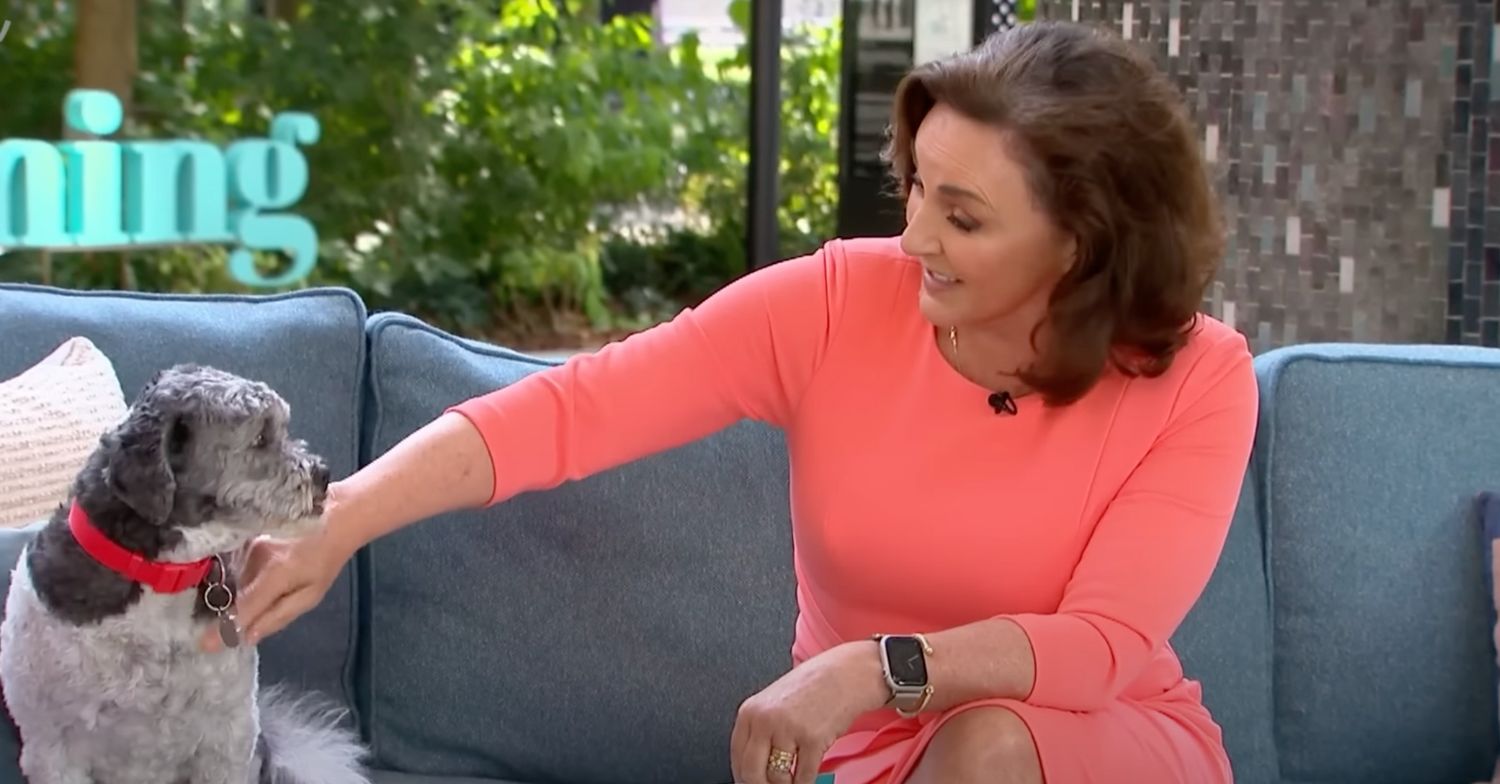 Shirley Ballas and Charlie on This Morning