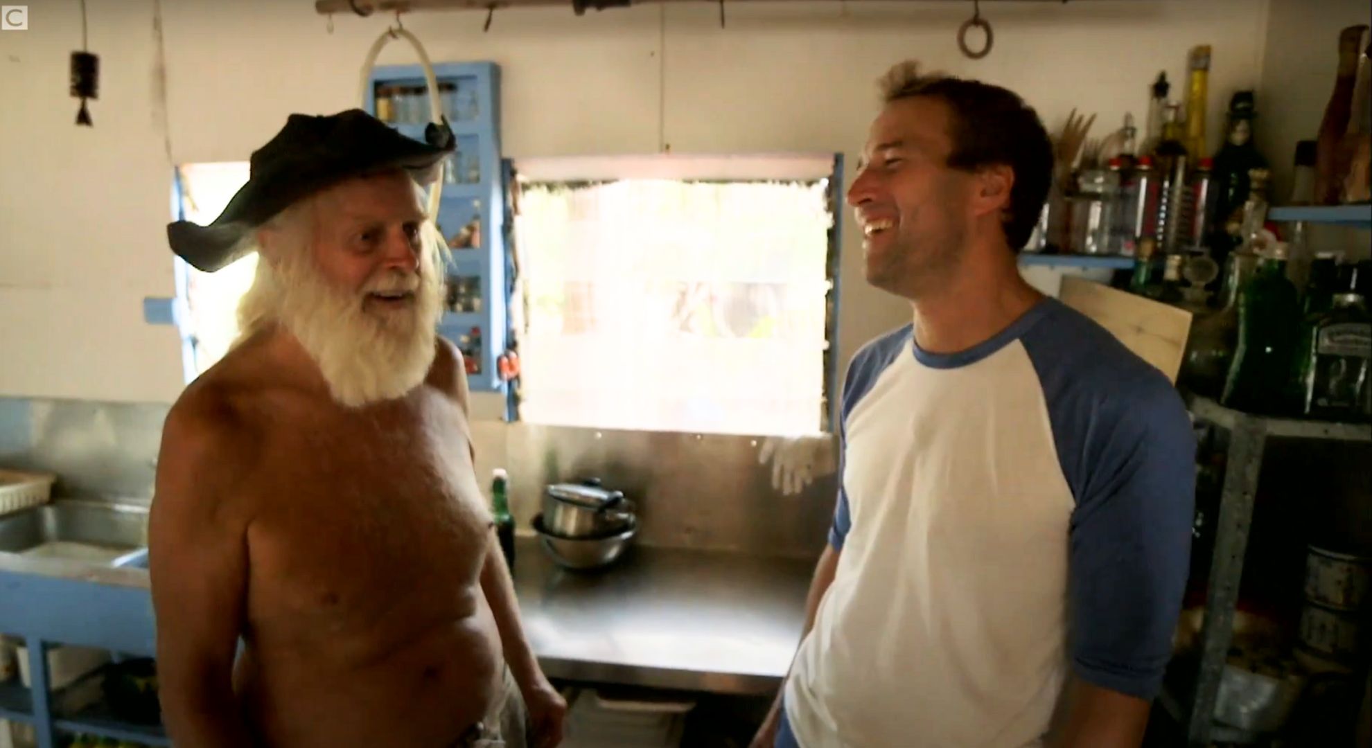 David Galsheen and Ben Fogle 