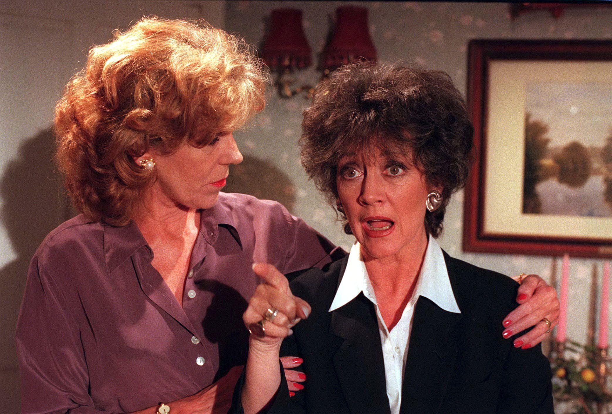Coronation Street's Audrey with Alma