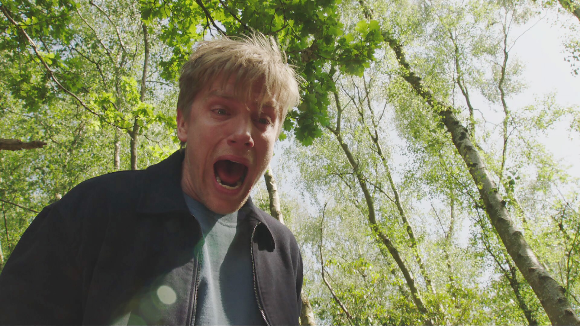 Robert screaming