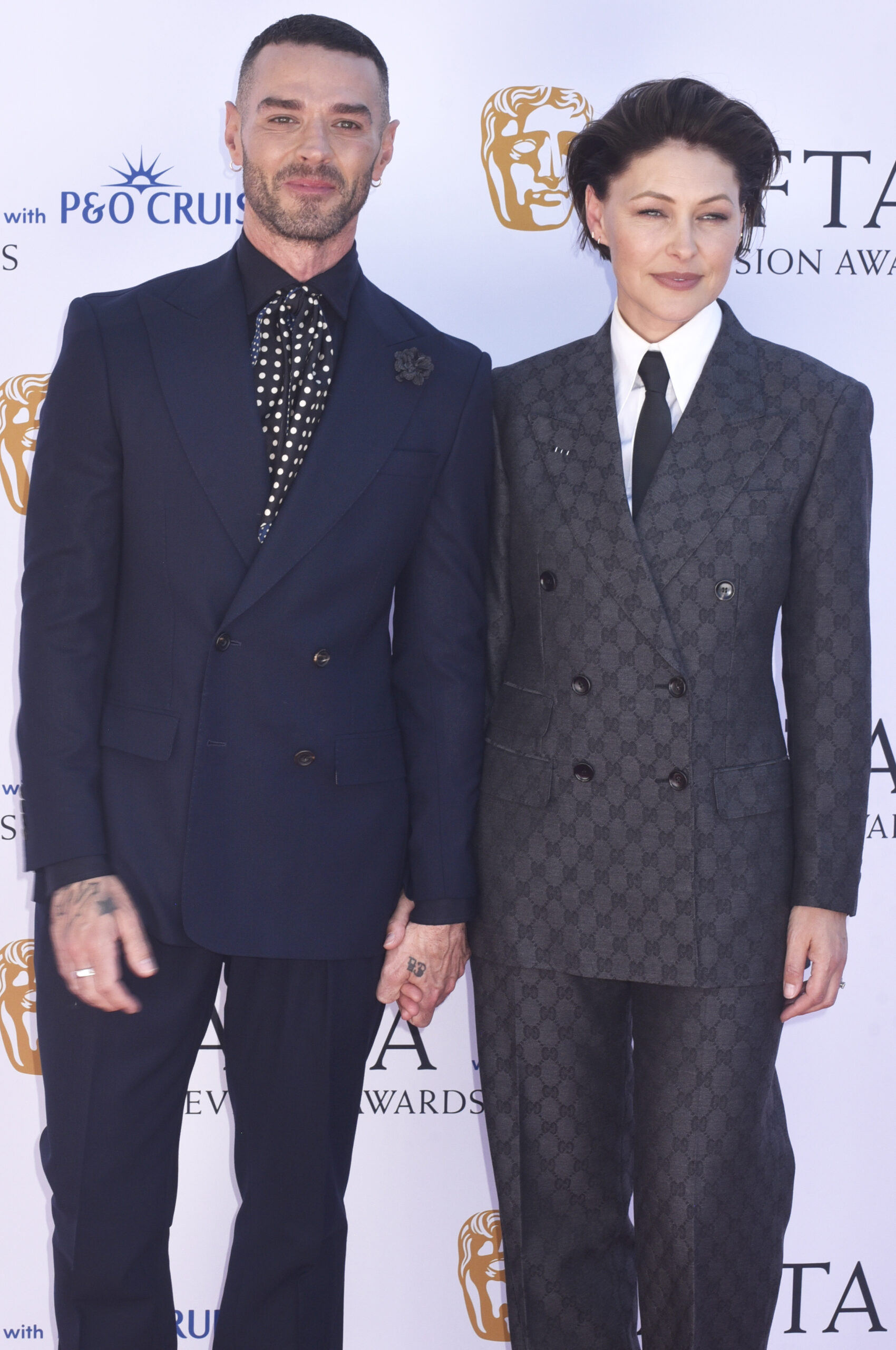 Emma and Matt posing