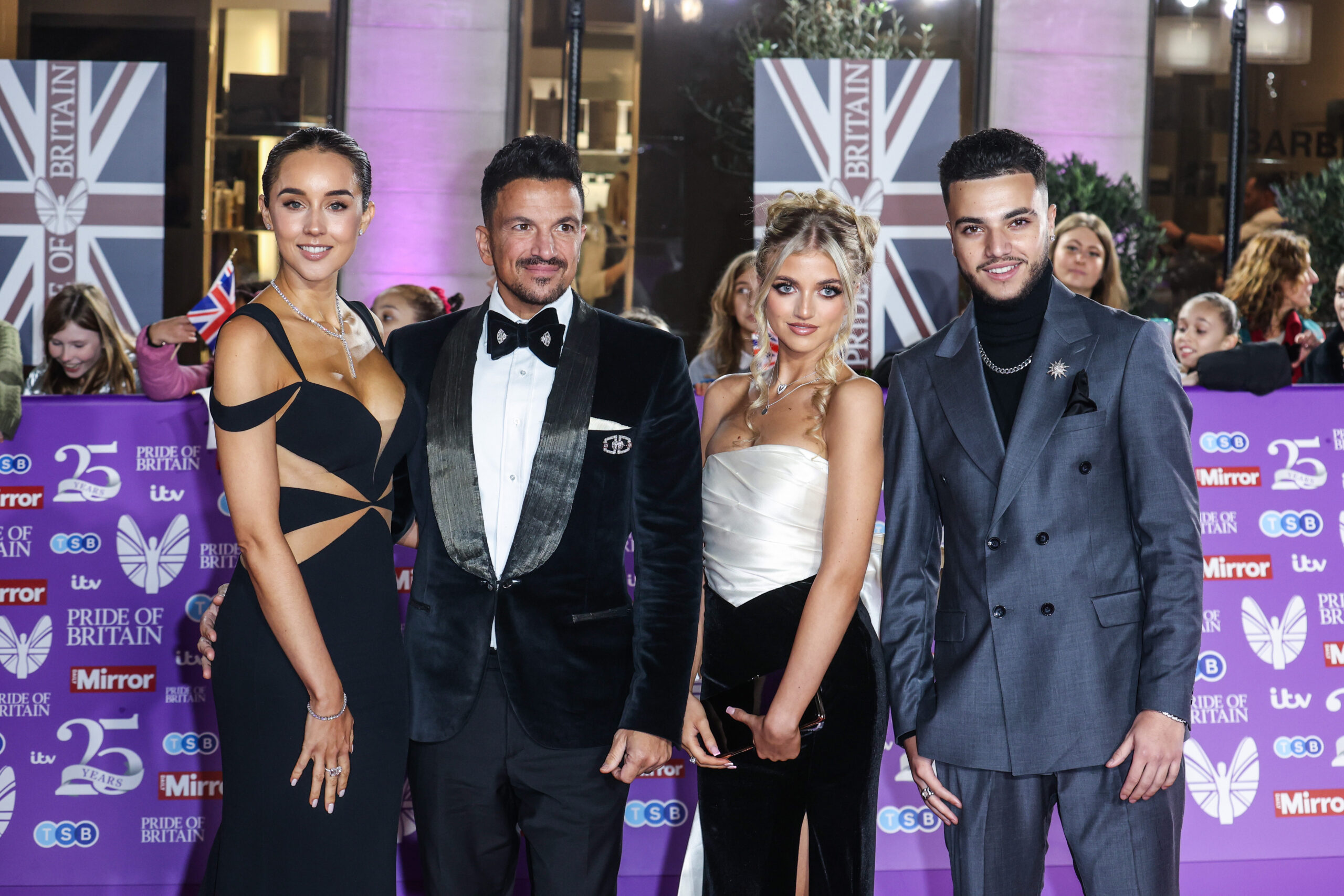 Emily Andre with Peter, Princess and Junior
