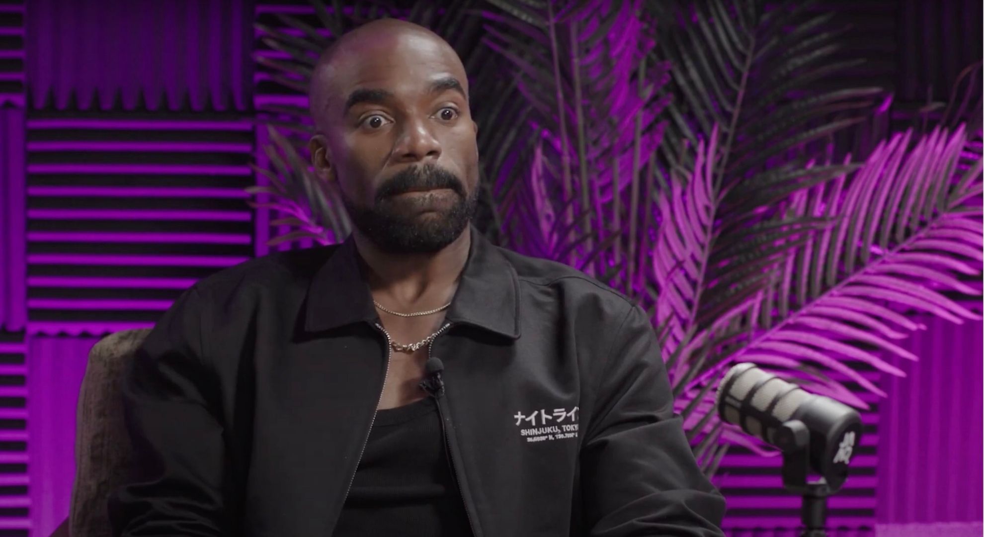 Ore Oduba looking in front
