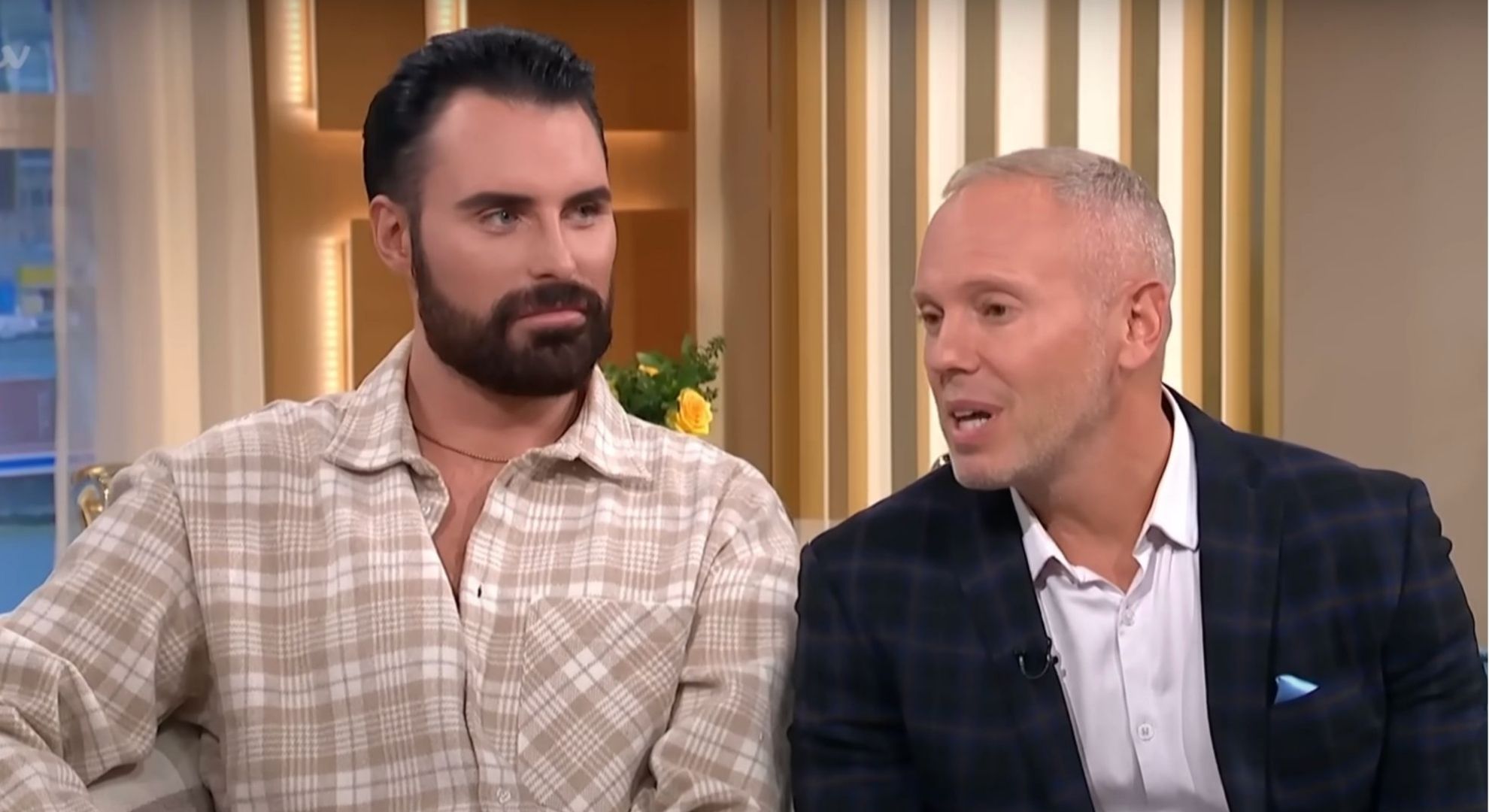 Rylan Clark and Rob Rinder on This Morning