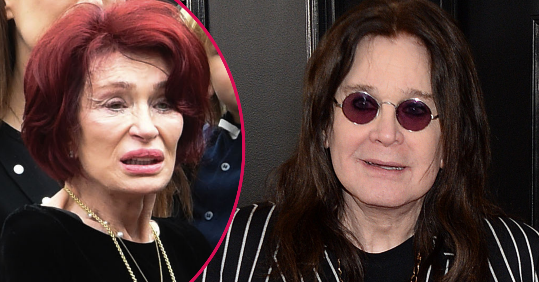 Sharon and Ozzy Osbourne