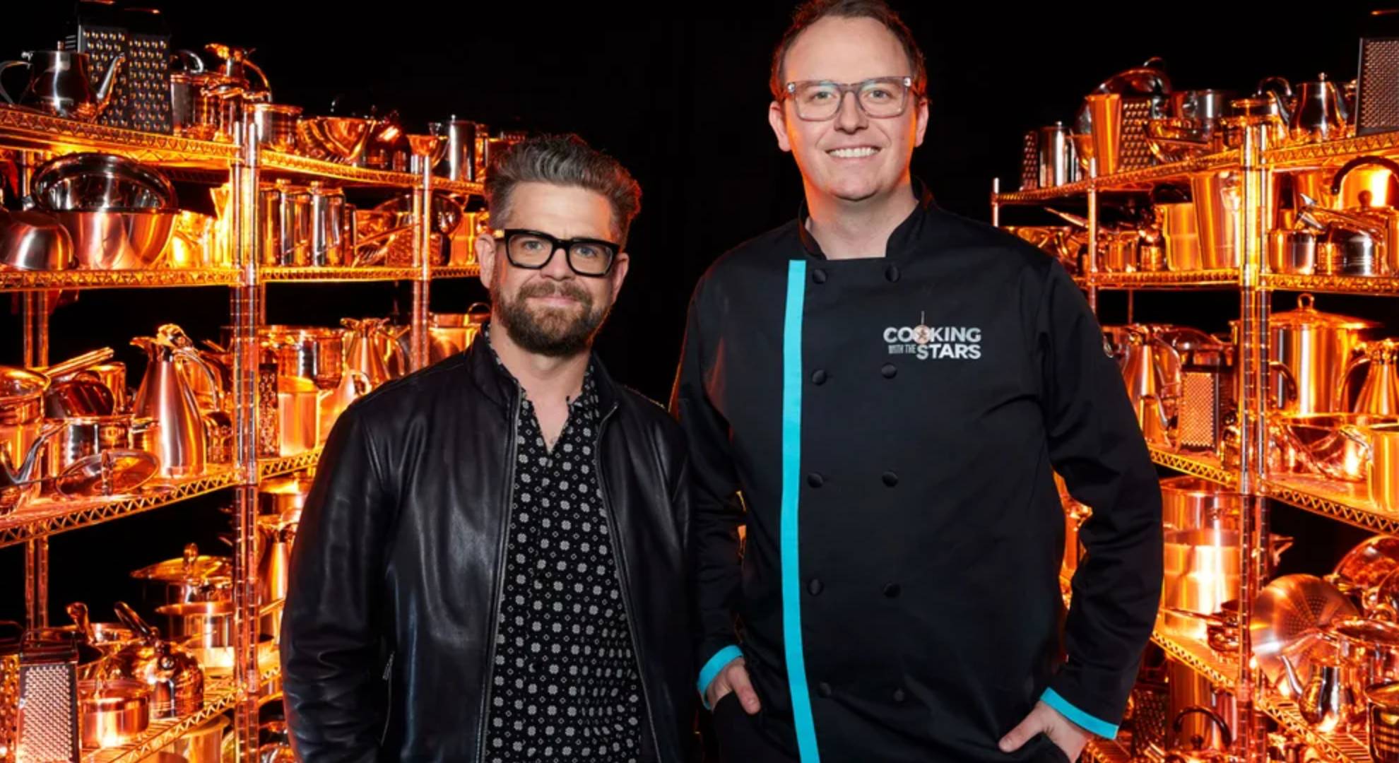 Jack Osbourne is mentored by Elliott Grover on Cooking With The Stars