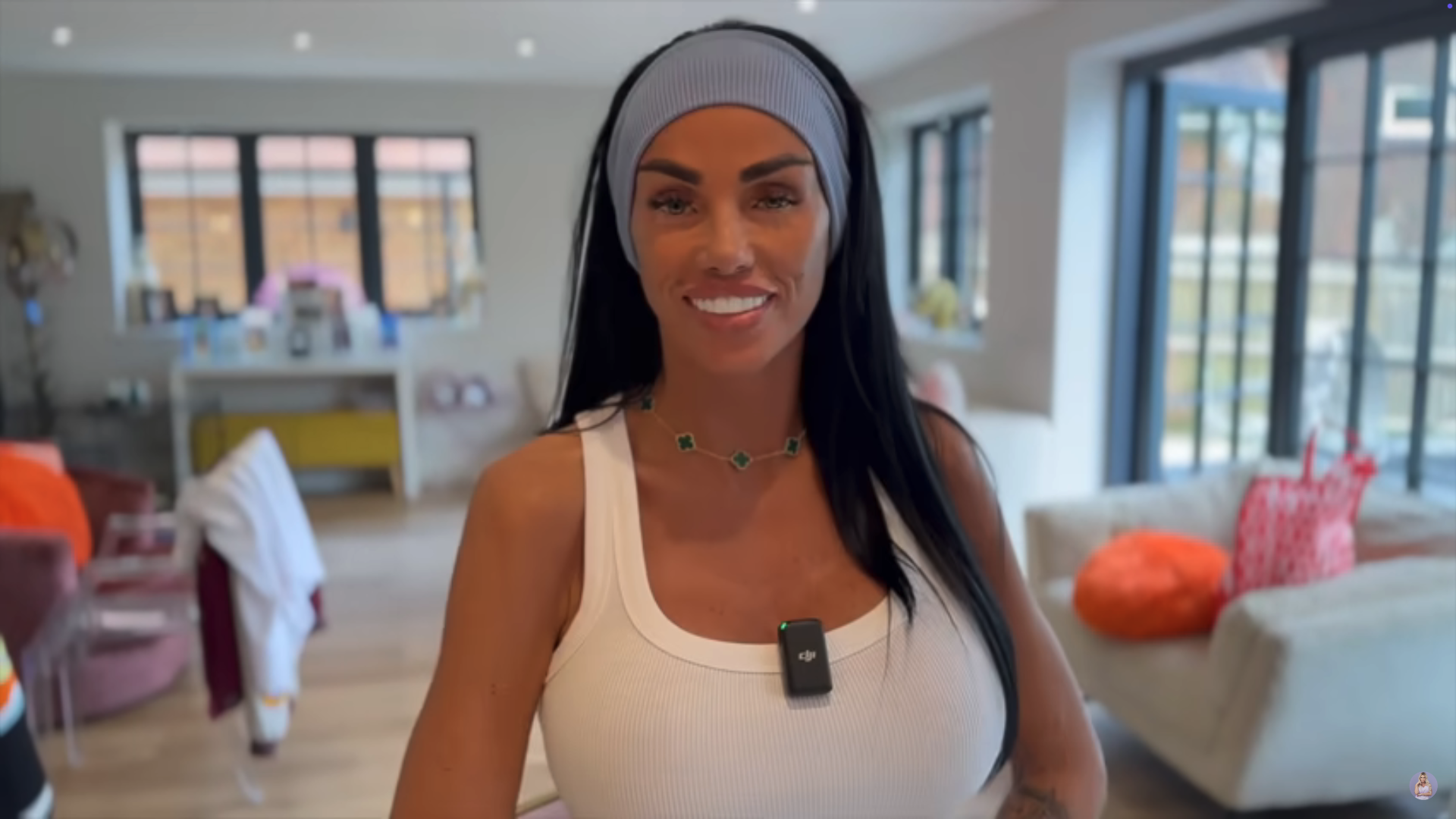 Katie Price smiling