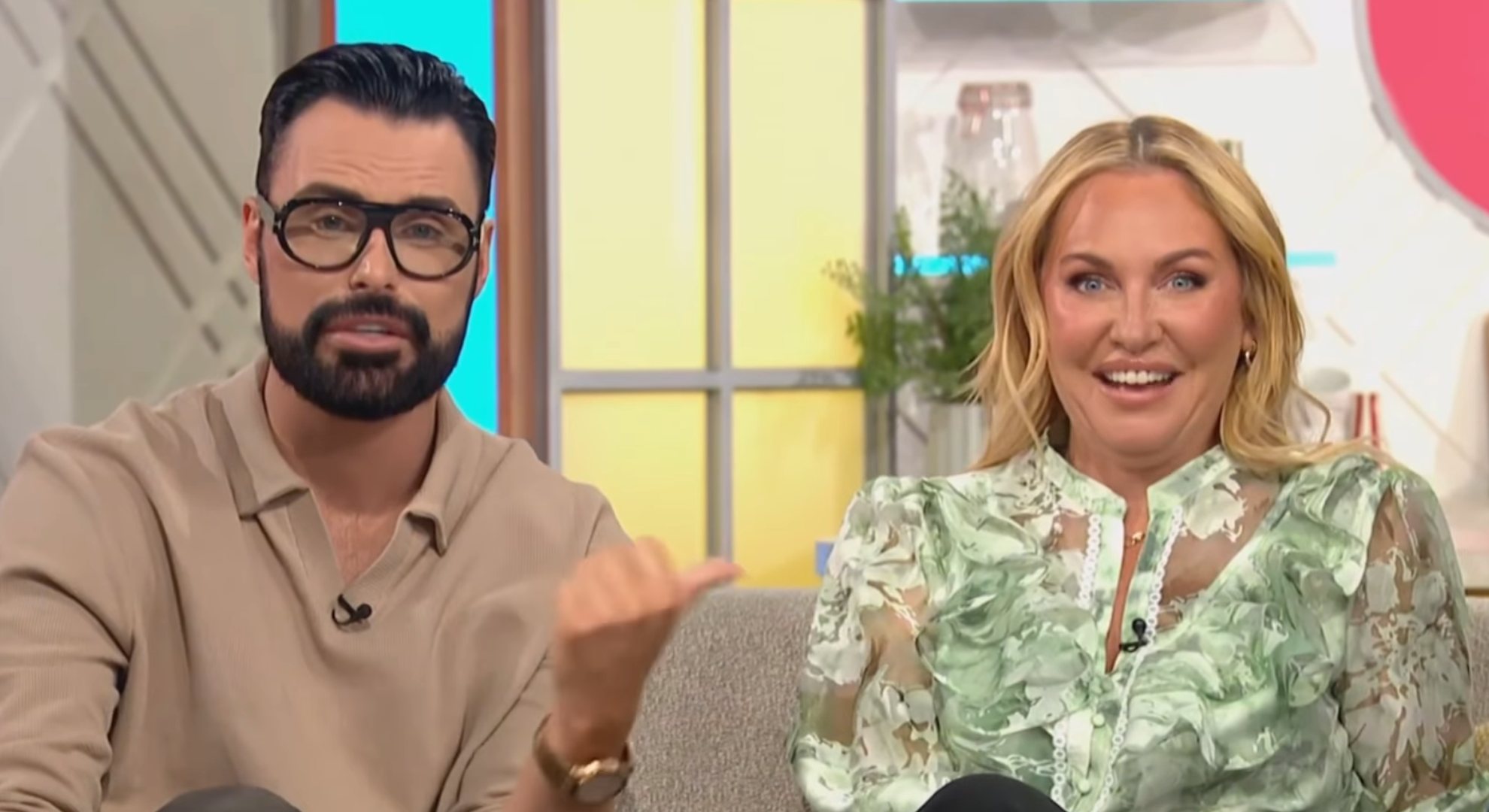 Rylan and Josie on Lorraine