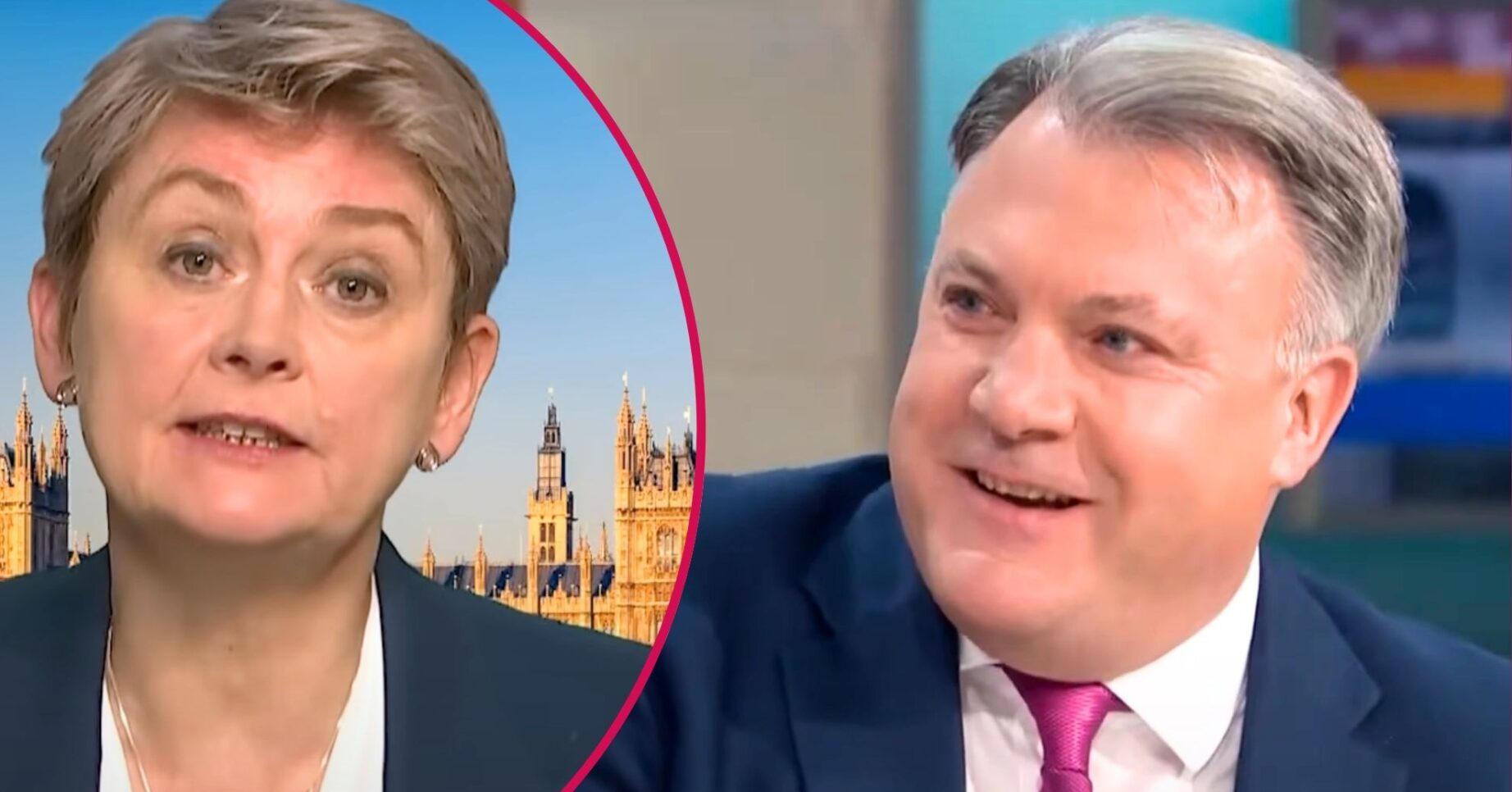 Yvette Cooper and Ed Balls on Good Morning Britain